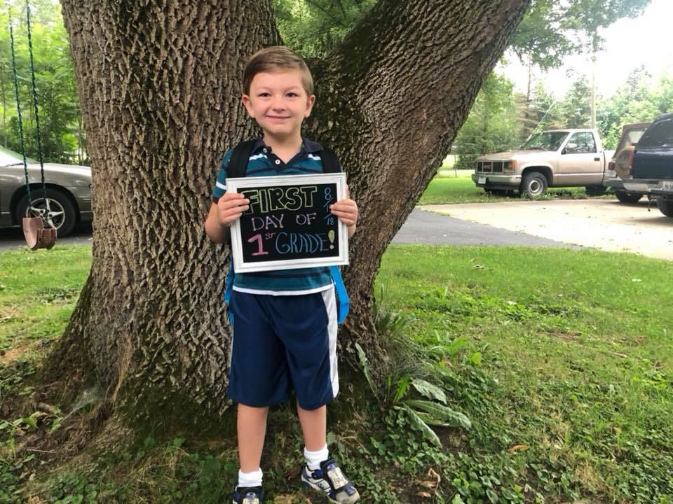 First day of 1st grade!